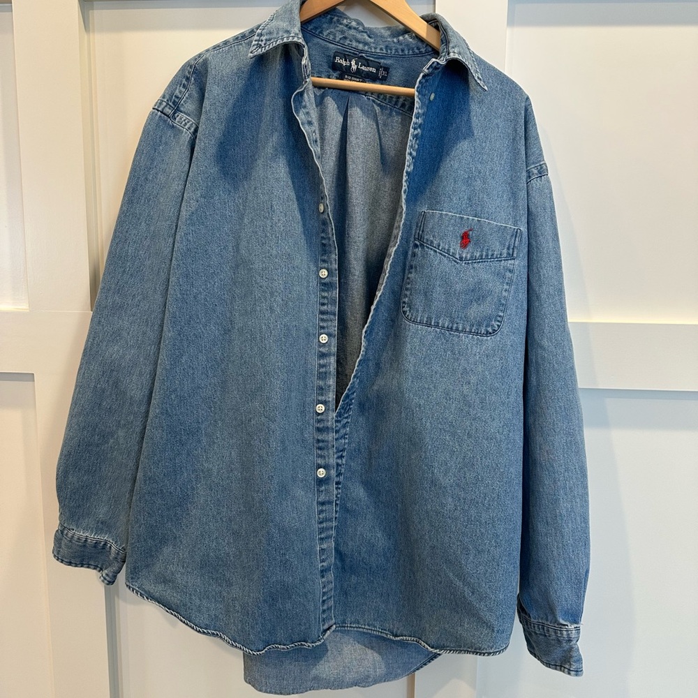Ralph Lauren Denim Button-Up Shirt